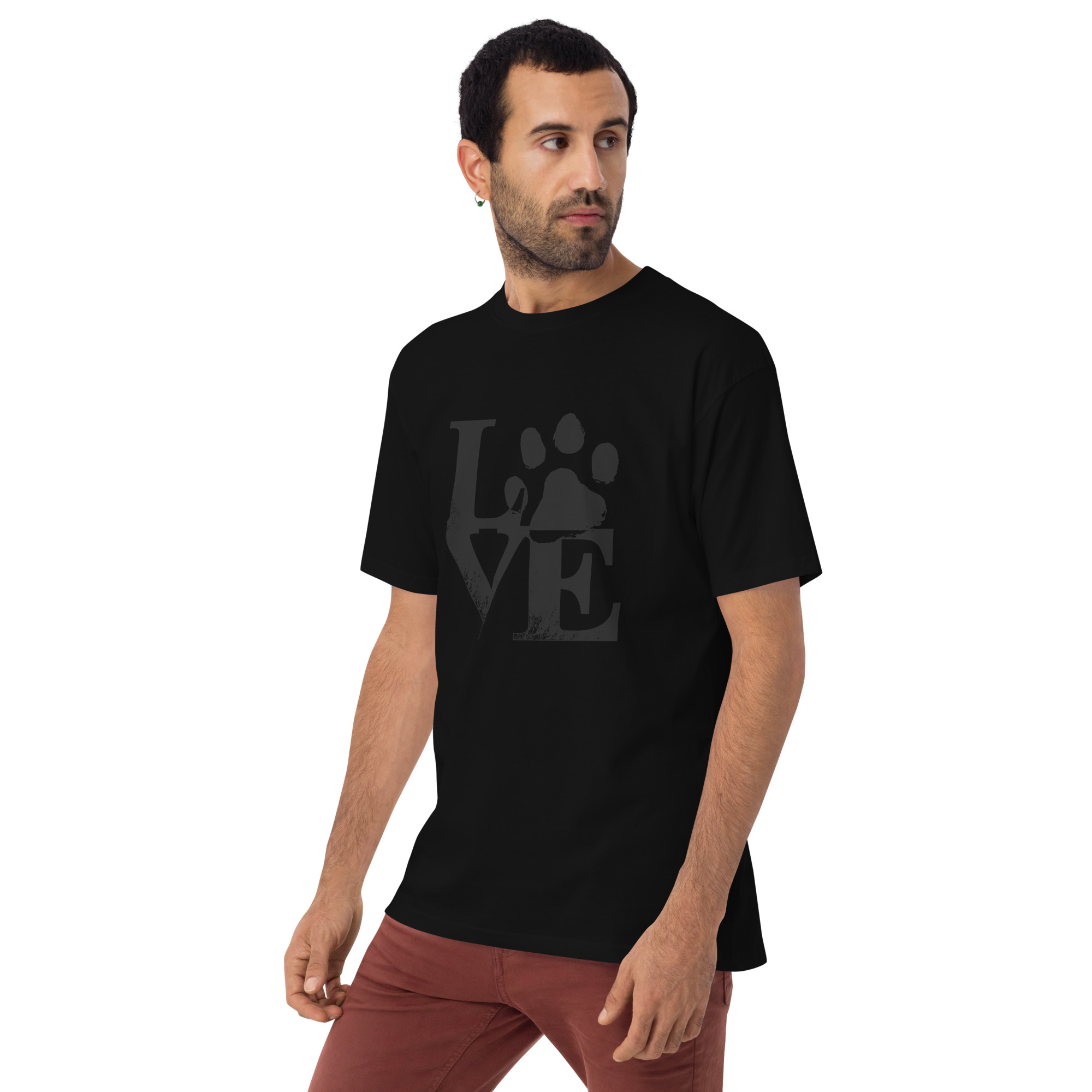 Men’s Pupple Love Tee - Image 3